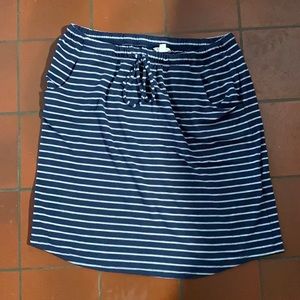 Stretchy Striped Skirt